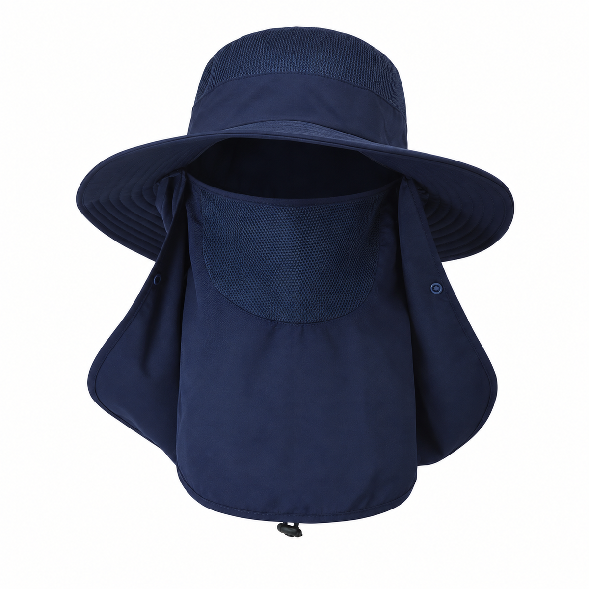 Chapeau randonnée bleu marine – packshot