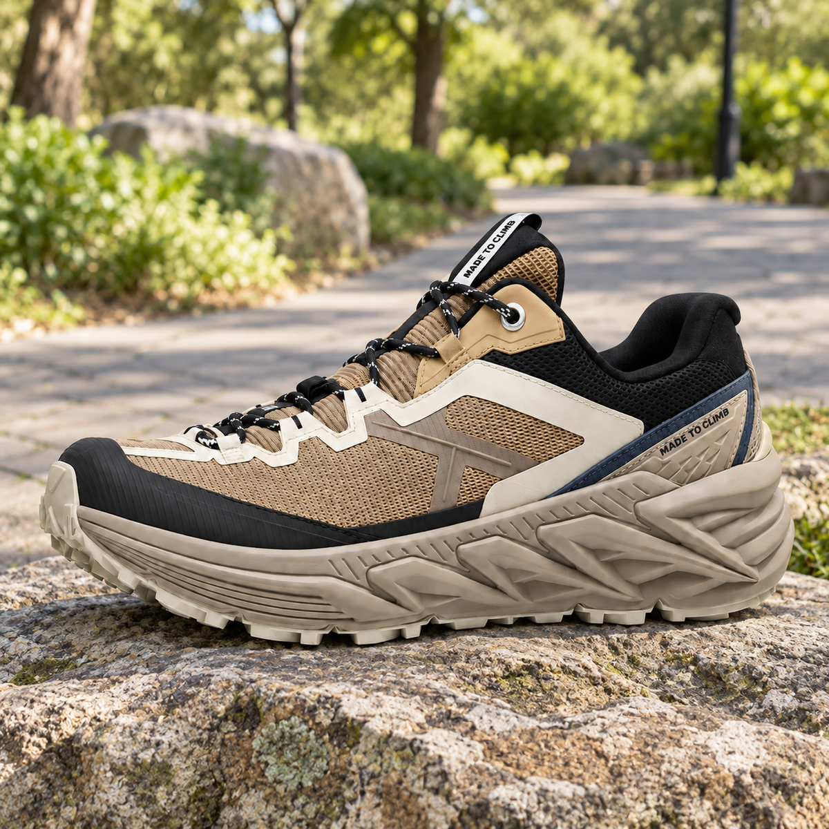 10 chaussure randonnee ville homme marron rocher parc