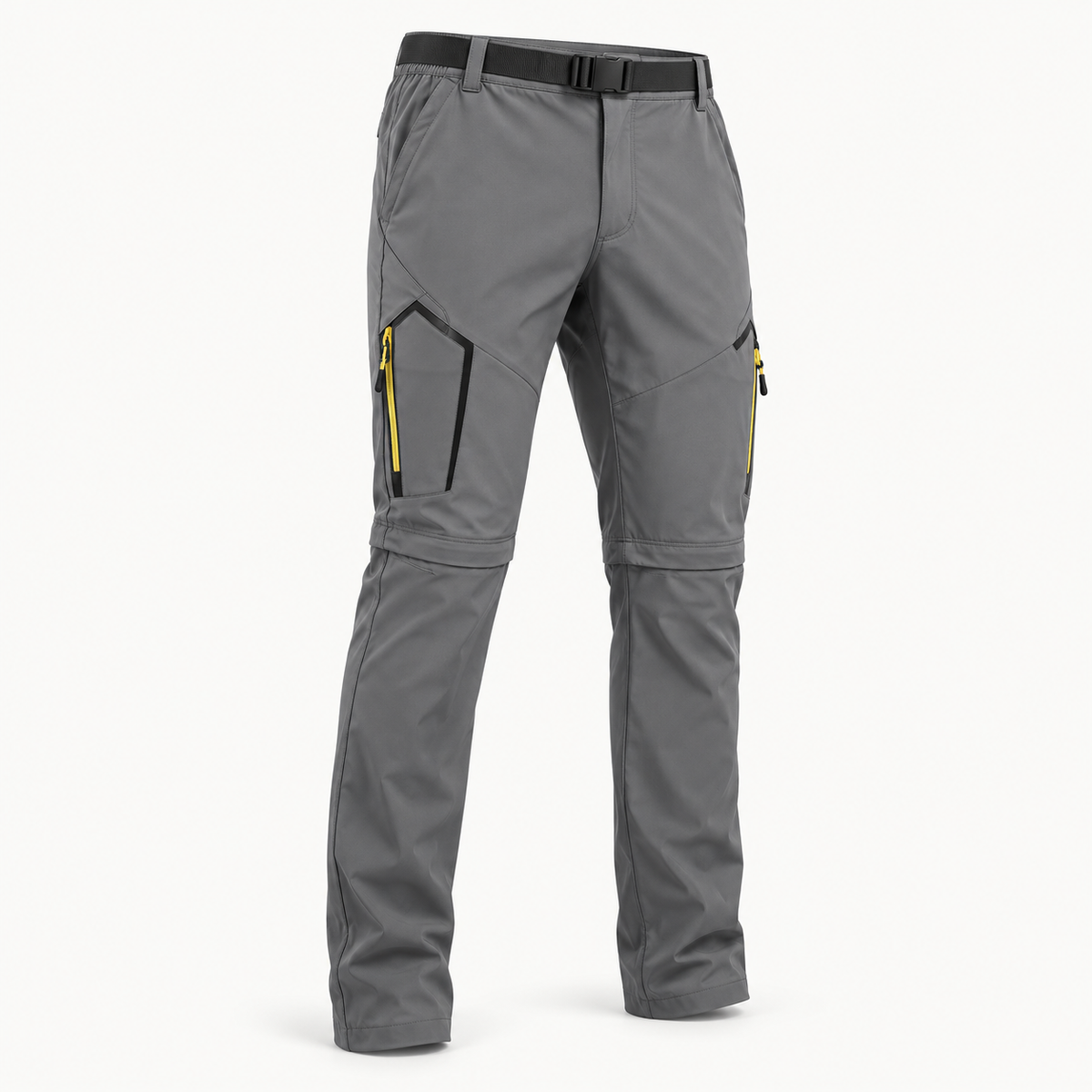 Pantalon coupe vent randonnée gris – packshot