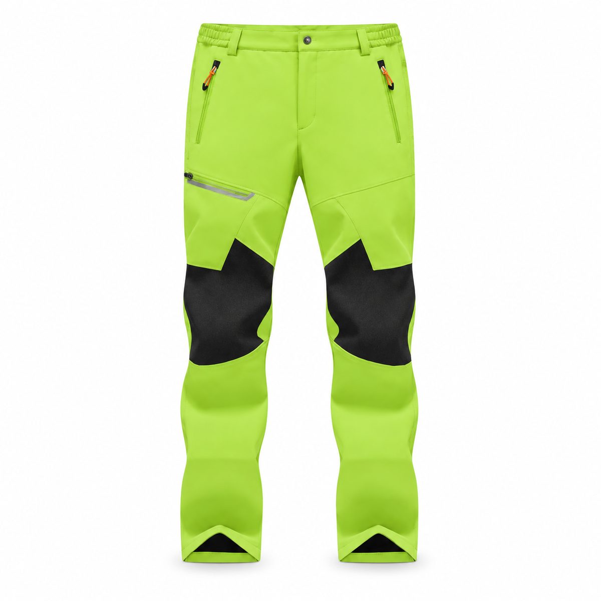 Pantalon randonnée vert à genoux renforcés – packshot