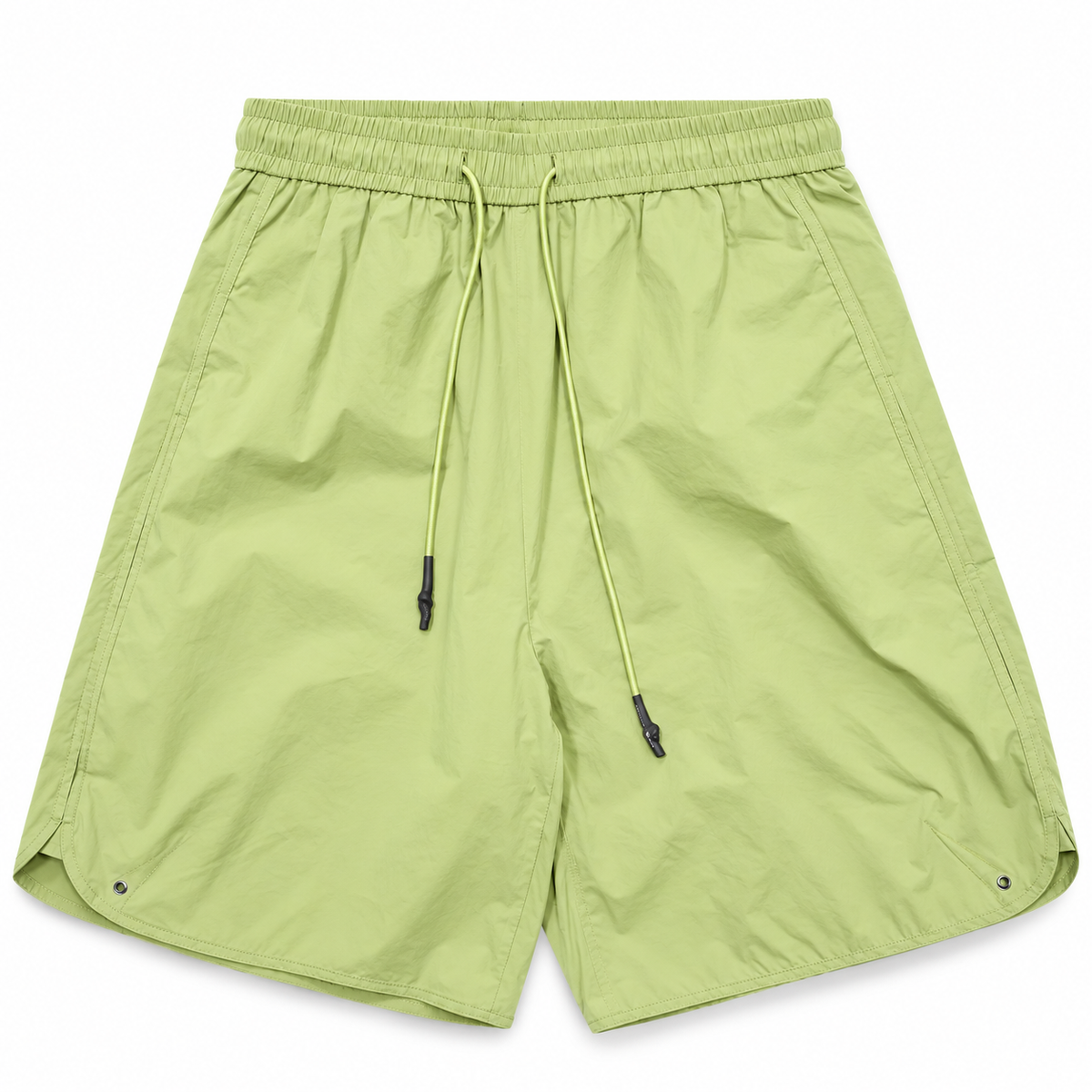 Short de randonnée homme imperméable vert – packshot face