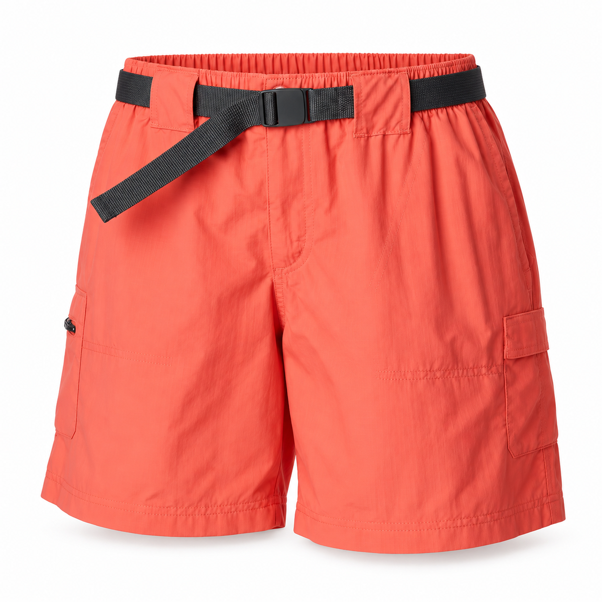 Short randonnée femme 3 4 orange – packshot