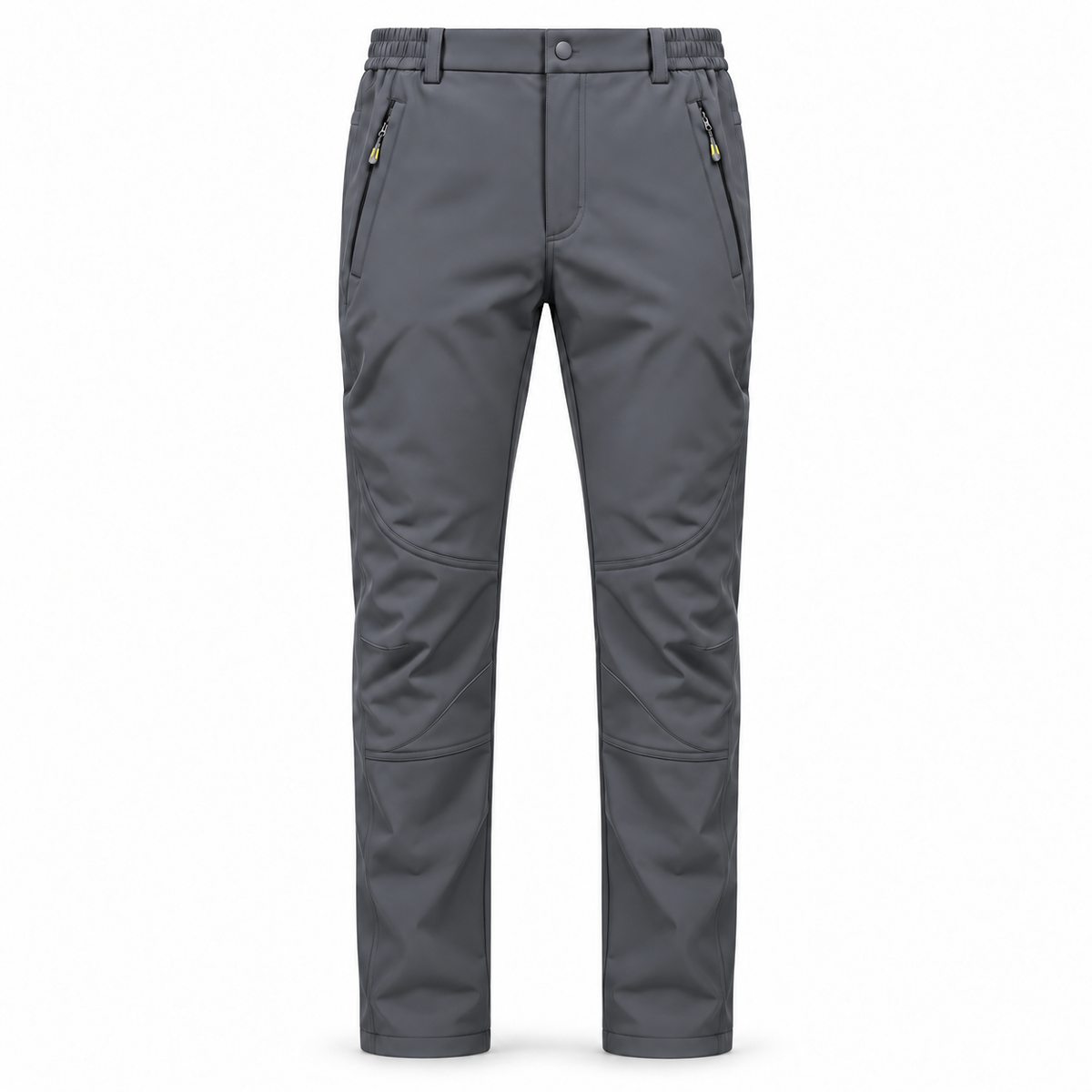 Sur pantalon imperméable randonnée gris — packshot frontal