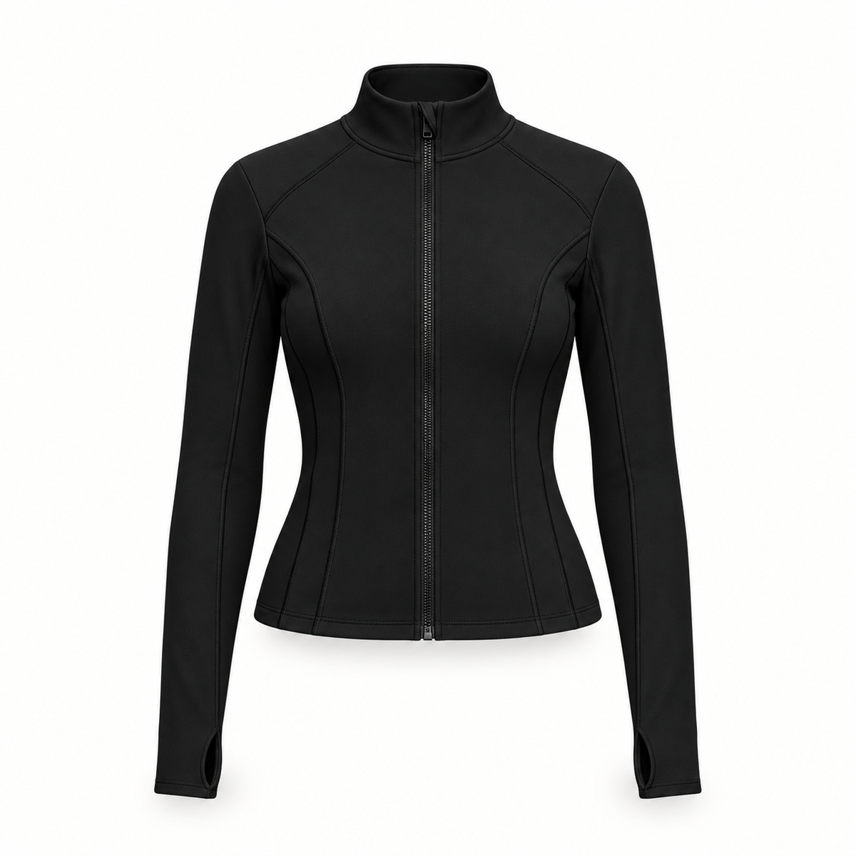 Veste randonnée fille noire – vue de face