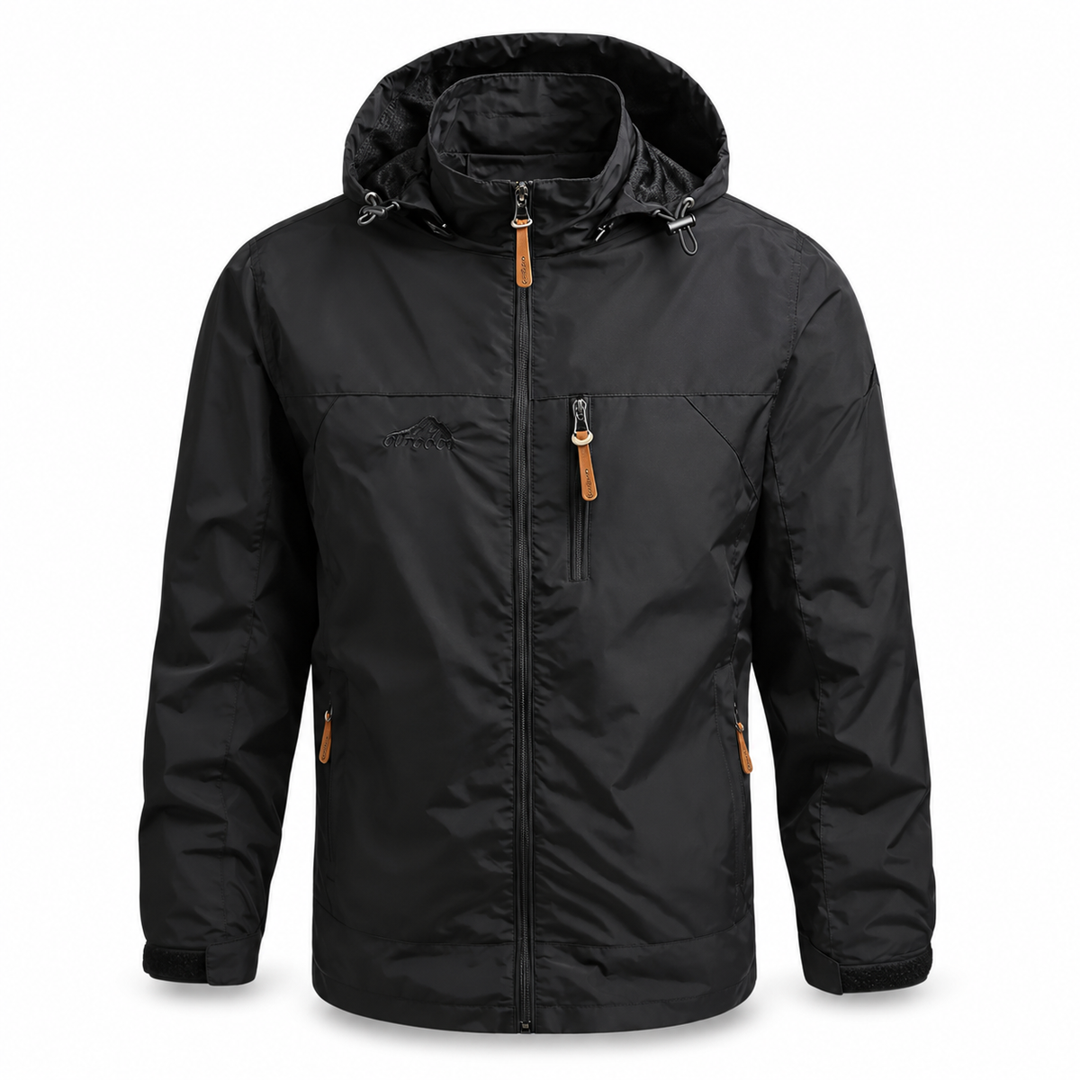 Veste de randonnée noire – vue de face