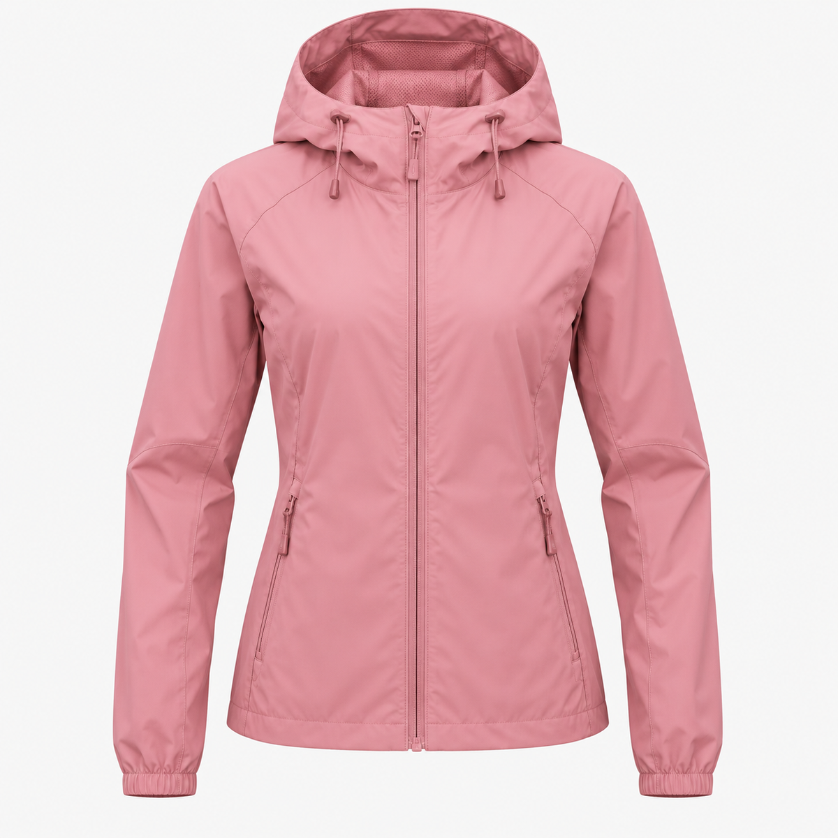 Veste randonnée respirante femme rose – vue de face