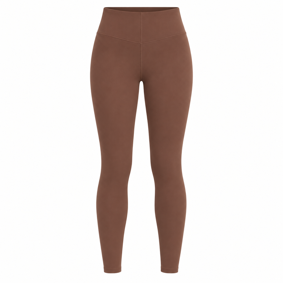 Legging pantalon marron – packshot face
