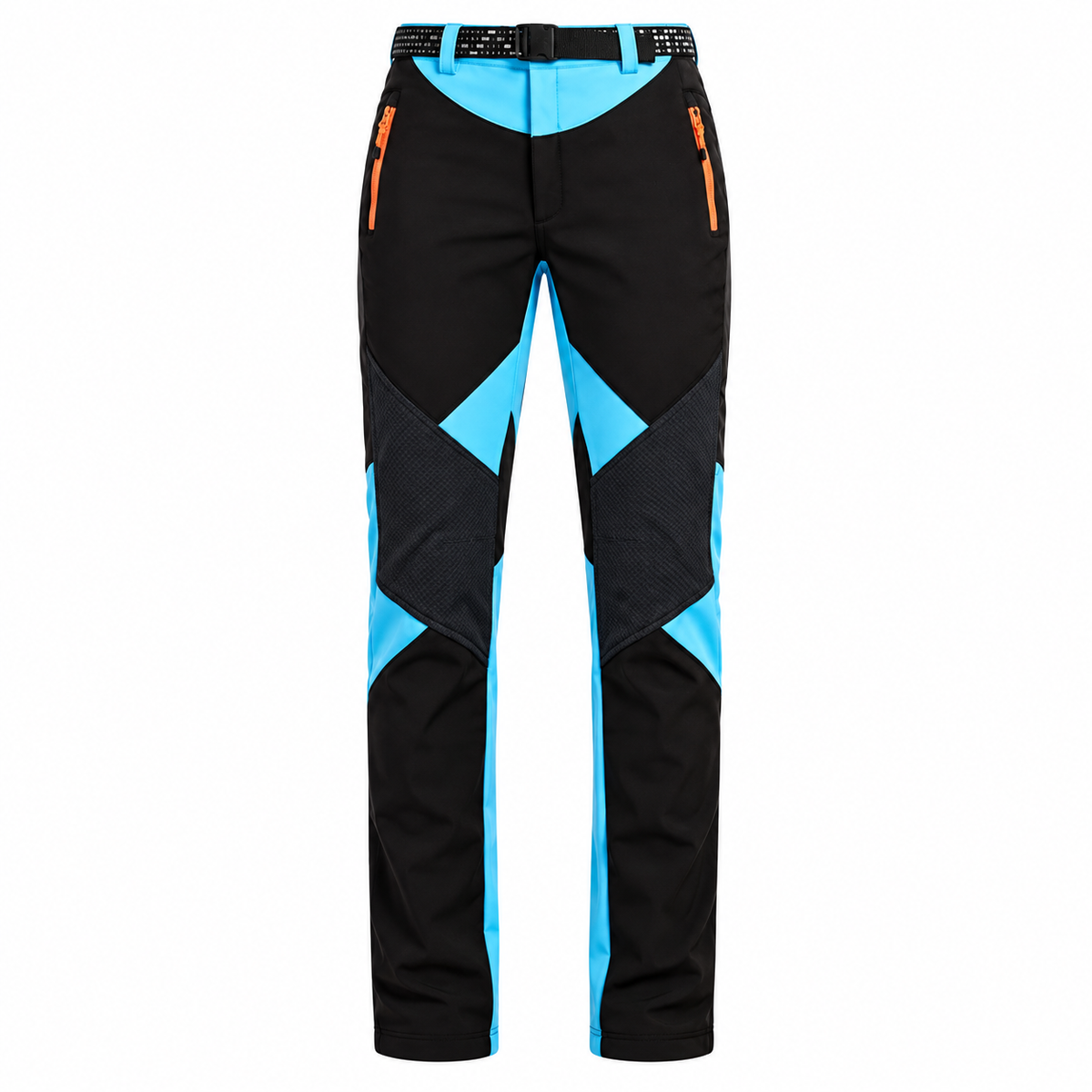 Pantalon randonnée haute montagne bleu – packshot face