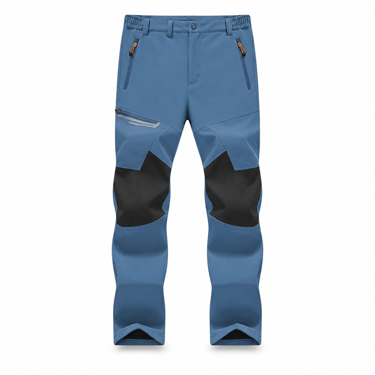 Pantalon randonnée bleu à genoux renforcés – packshot