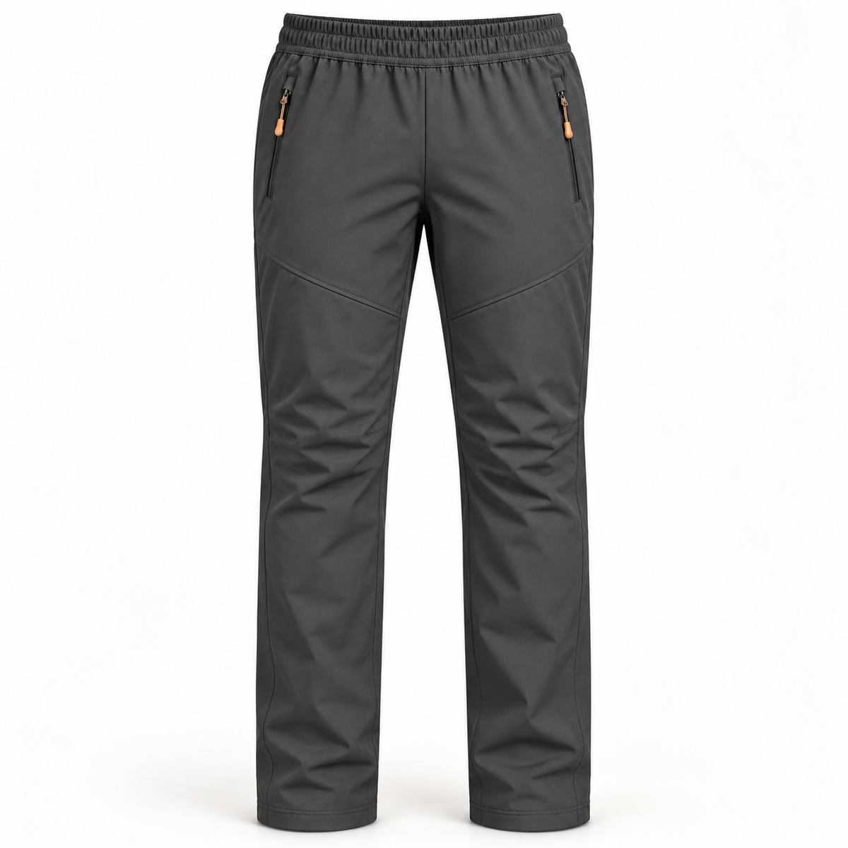 Pantalon randonnée pays chaud homme gris – packshot face sur fond blanc
