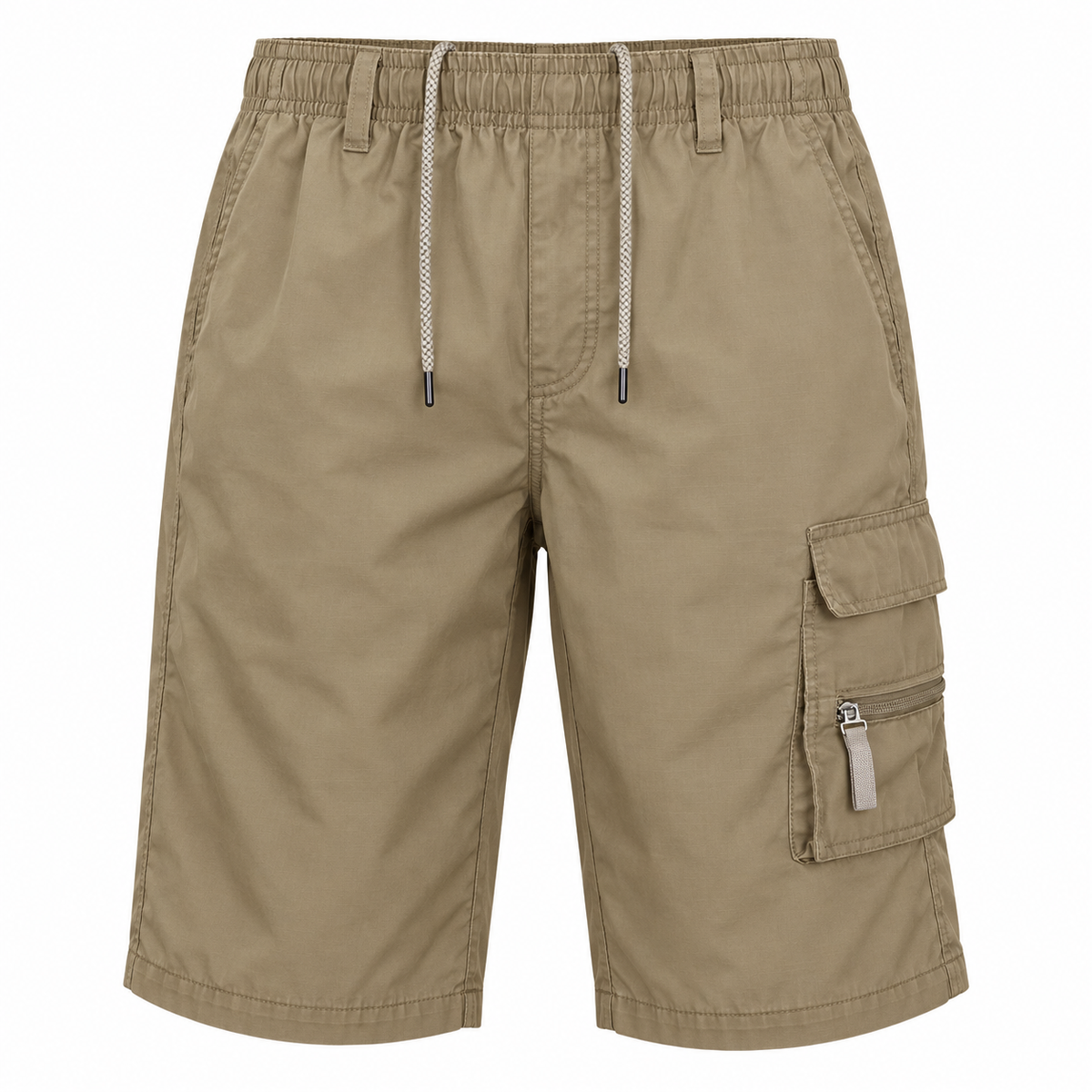 11 short blanc randonnee marron packshot