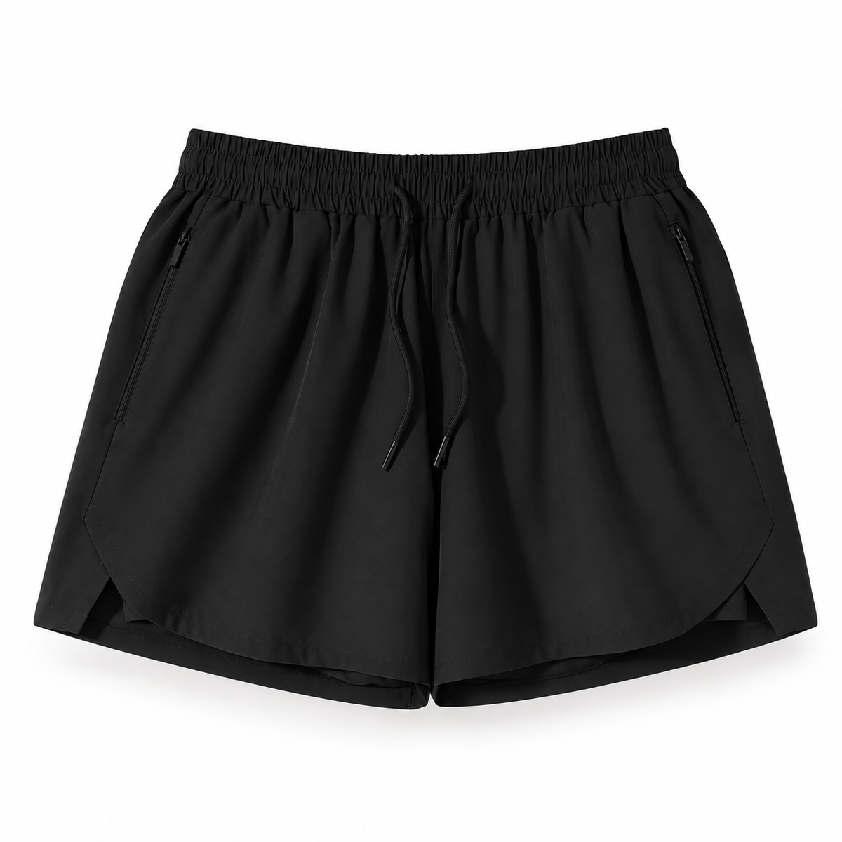 Short de randonnée taupe noir – vue de face