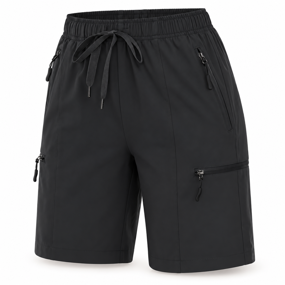Short femme de randonnée noir – packshot