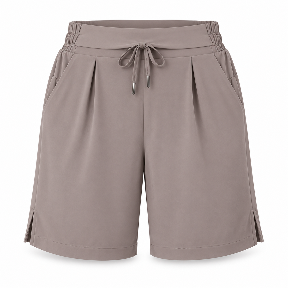 Short safari femme marron – packshot de face