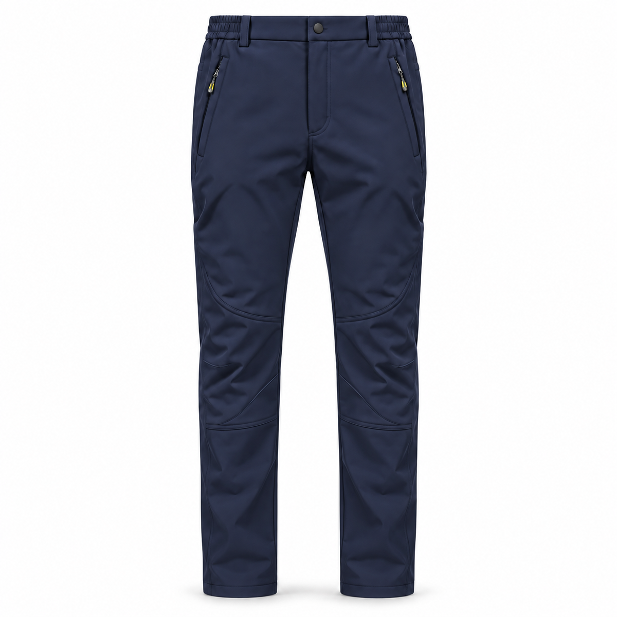 Sur pantalon imperméable randonnée bleu marine — packshot frontal