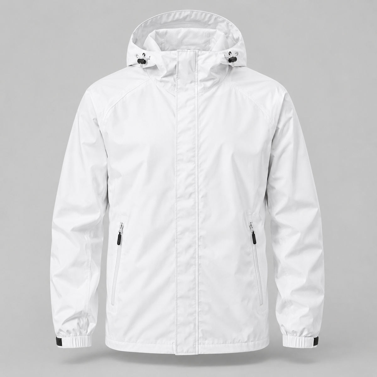 Veste légère randonnée homme blanche – vue de face