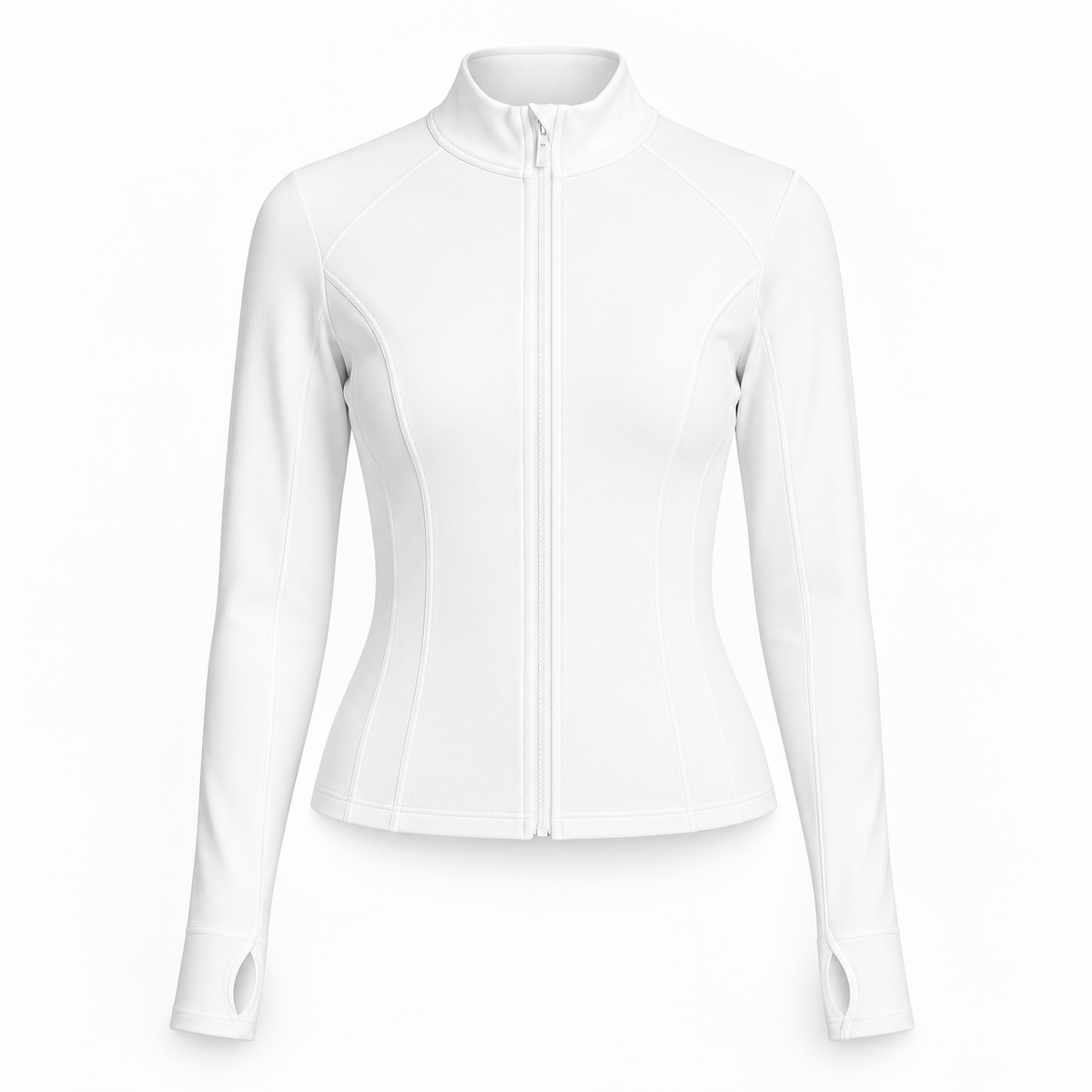 Veste randonnée fille blanche – vue de face