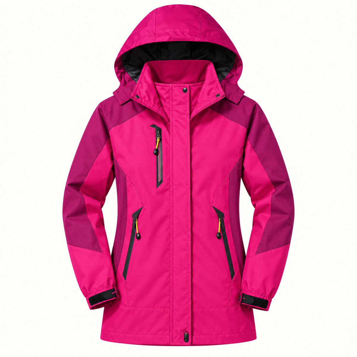 Veste randonnée neige femme rose – vue de face