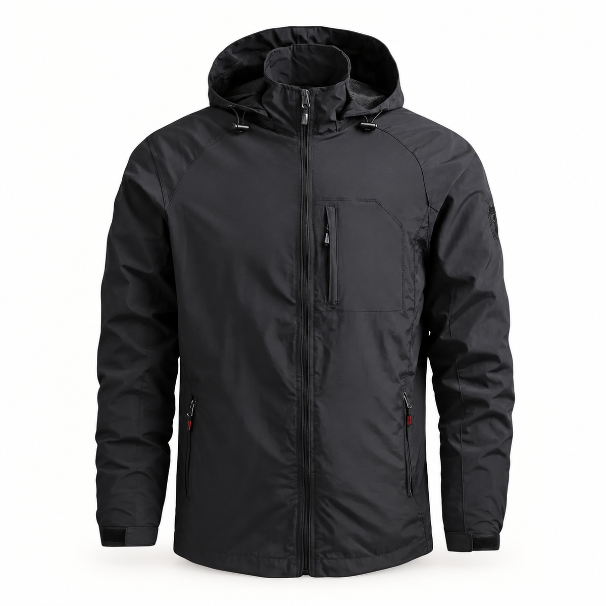 Veste randonnée respirante homme noire – vue de face