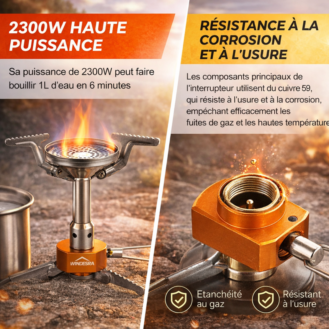 Réchaud Ultra Léger
