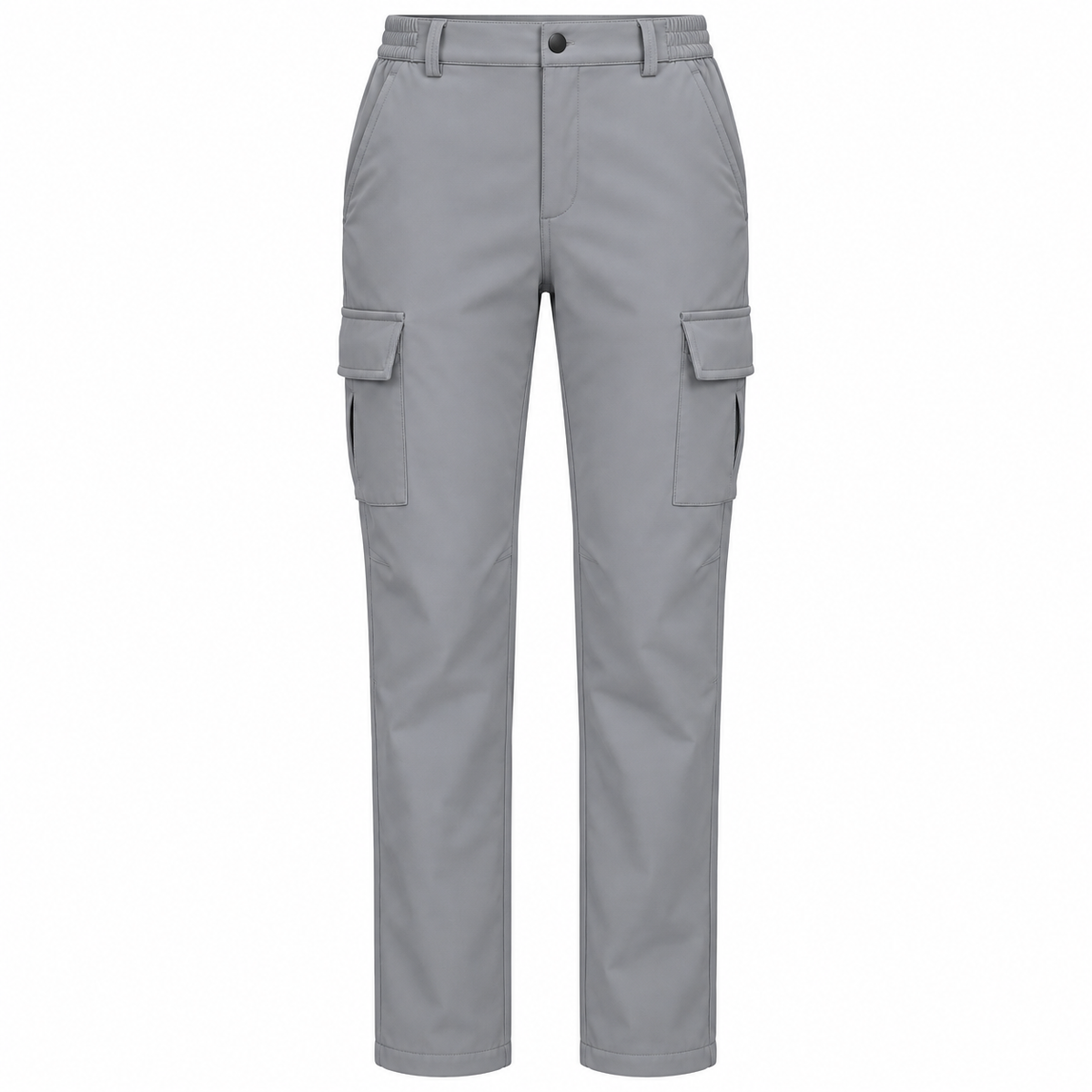 Pantalon randonnée softshell femme gris – vue de face