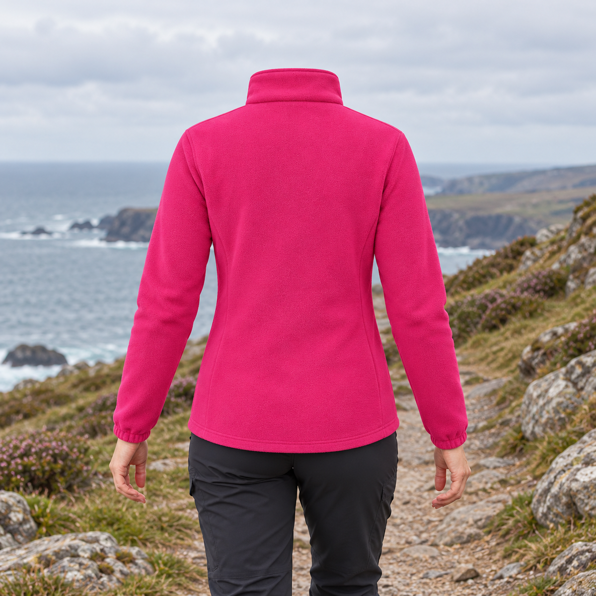 12 polaire sport femme sentier rocheux