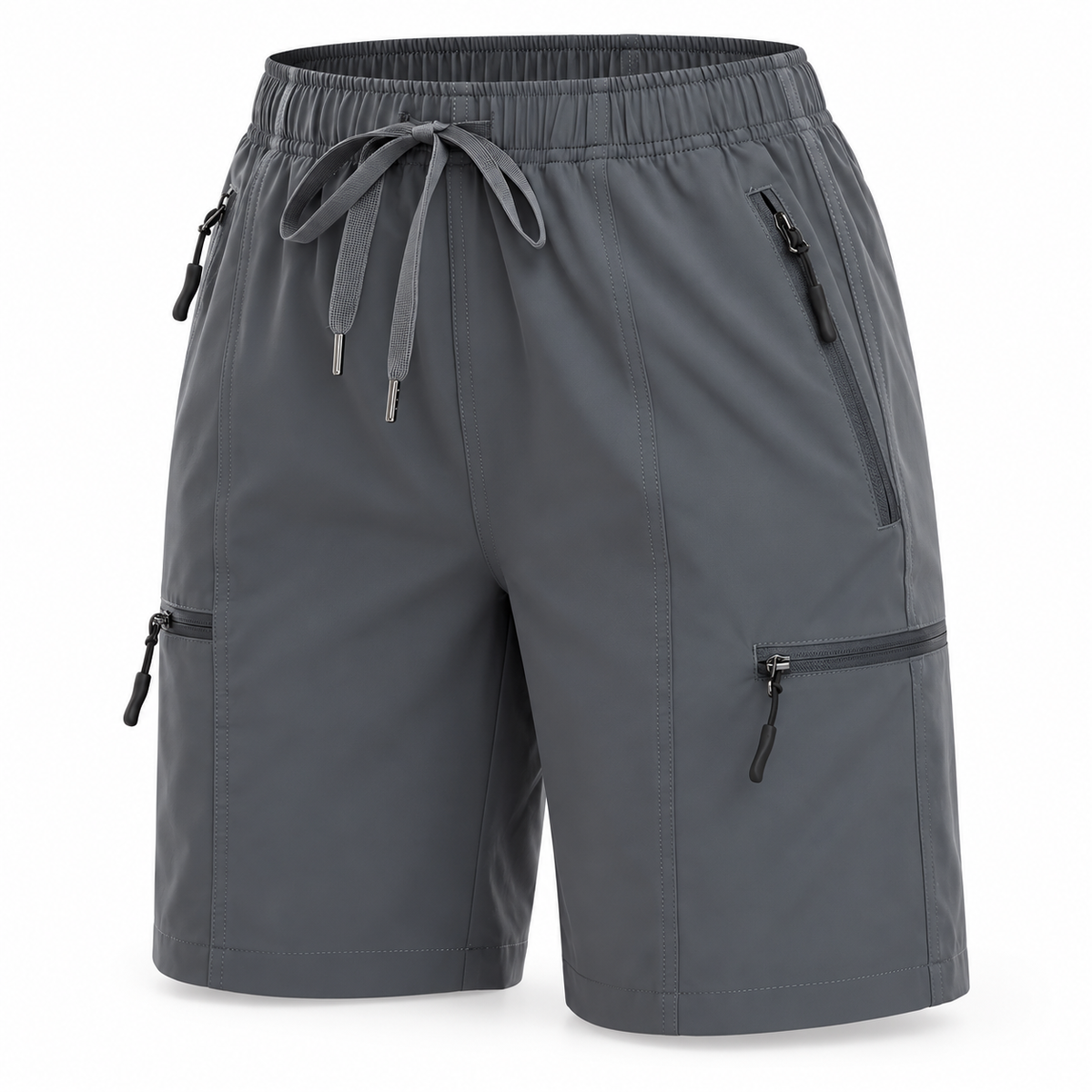 Short femme de randonnée gris – packshot