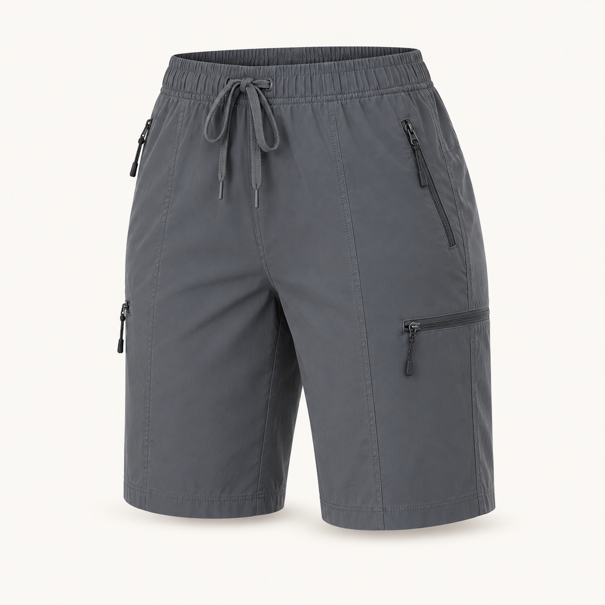 Short randonnée femme gris foncé – packshot