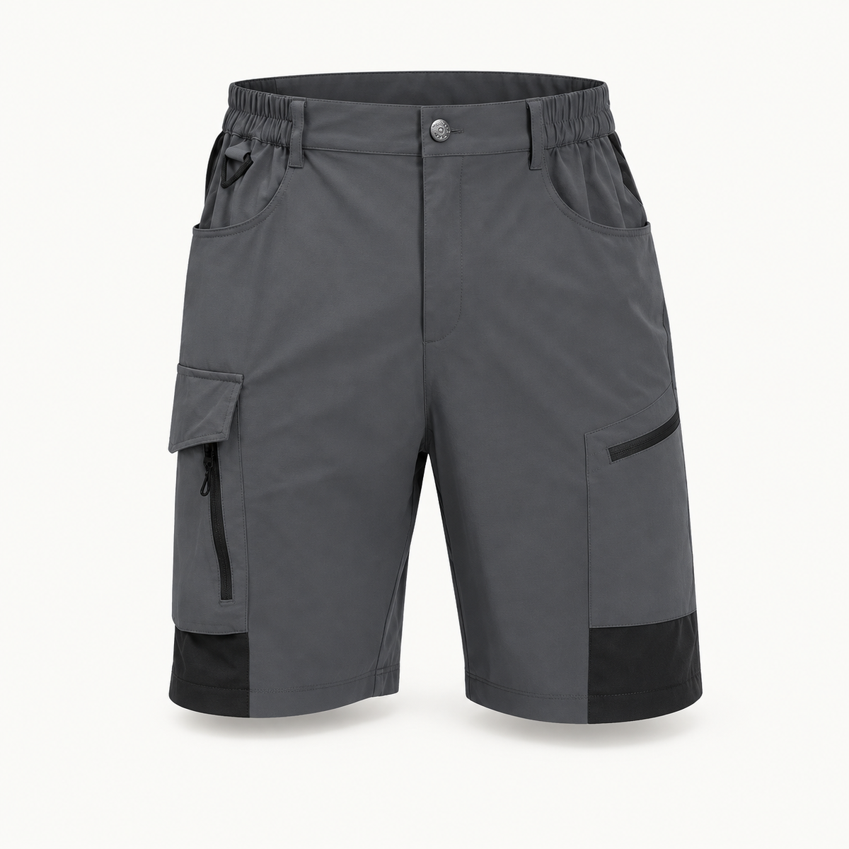 Short randonnée stretch gris foncé – packshot