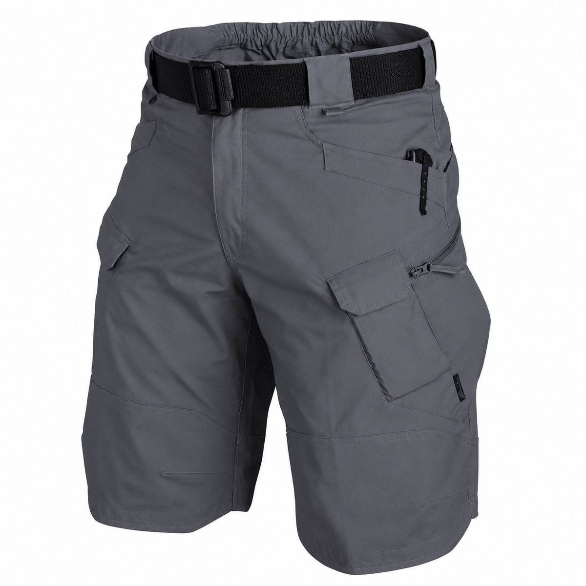 Short de randonnée ultra léger homme gris anthracite – packshot