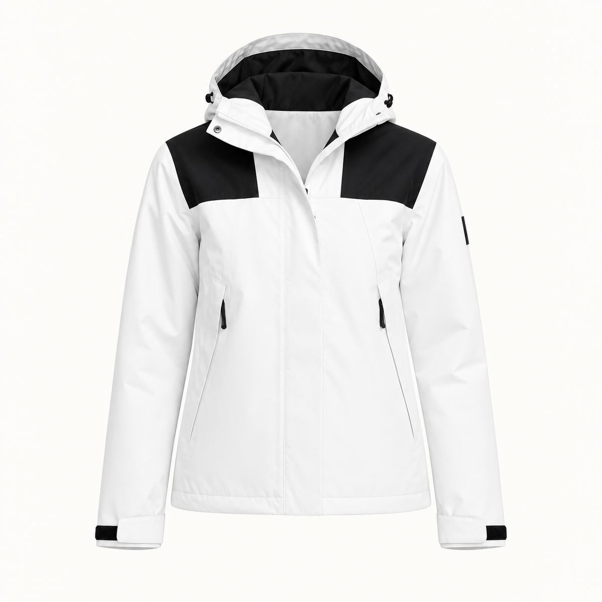 Veste de randonnée femme blanche – packshot de face