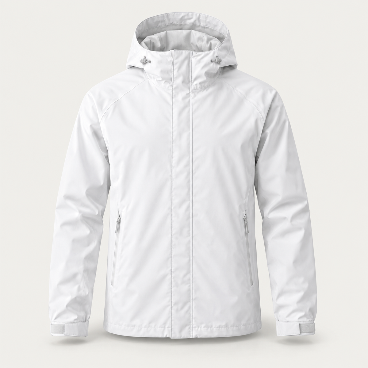 Veste randonnée homme déperlante blanche – vue de face