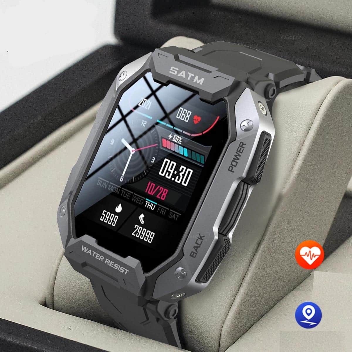 Montre Connectée Homme Étanche