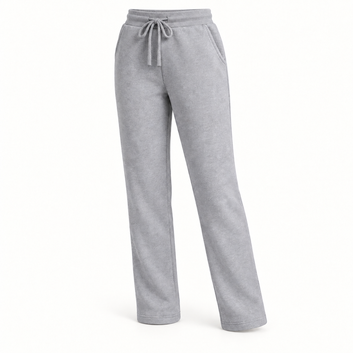 Pantalon randonnée velours femme gris – packshot
