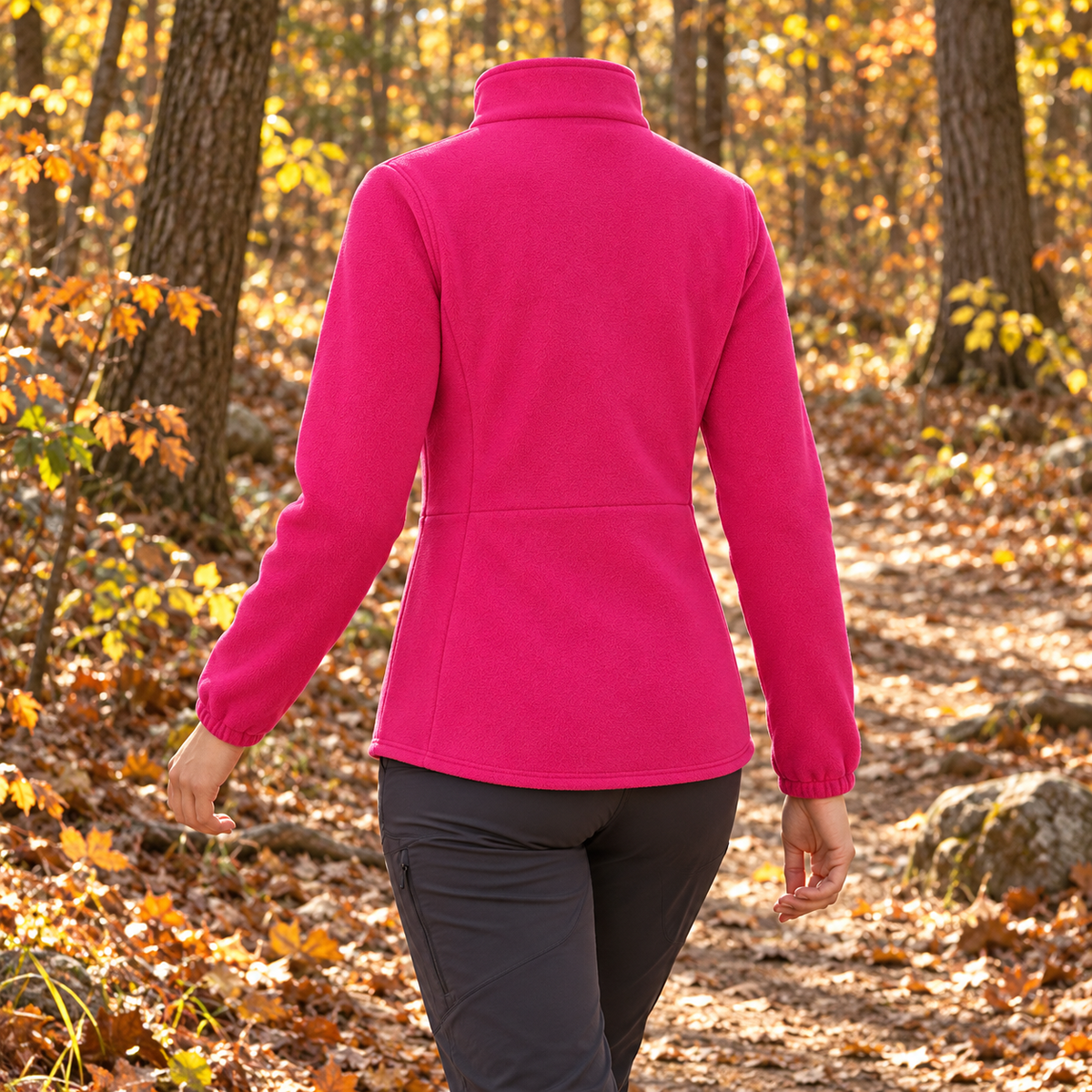 13 polaire sport femme foret automne
