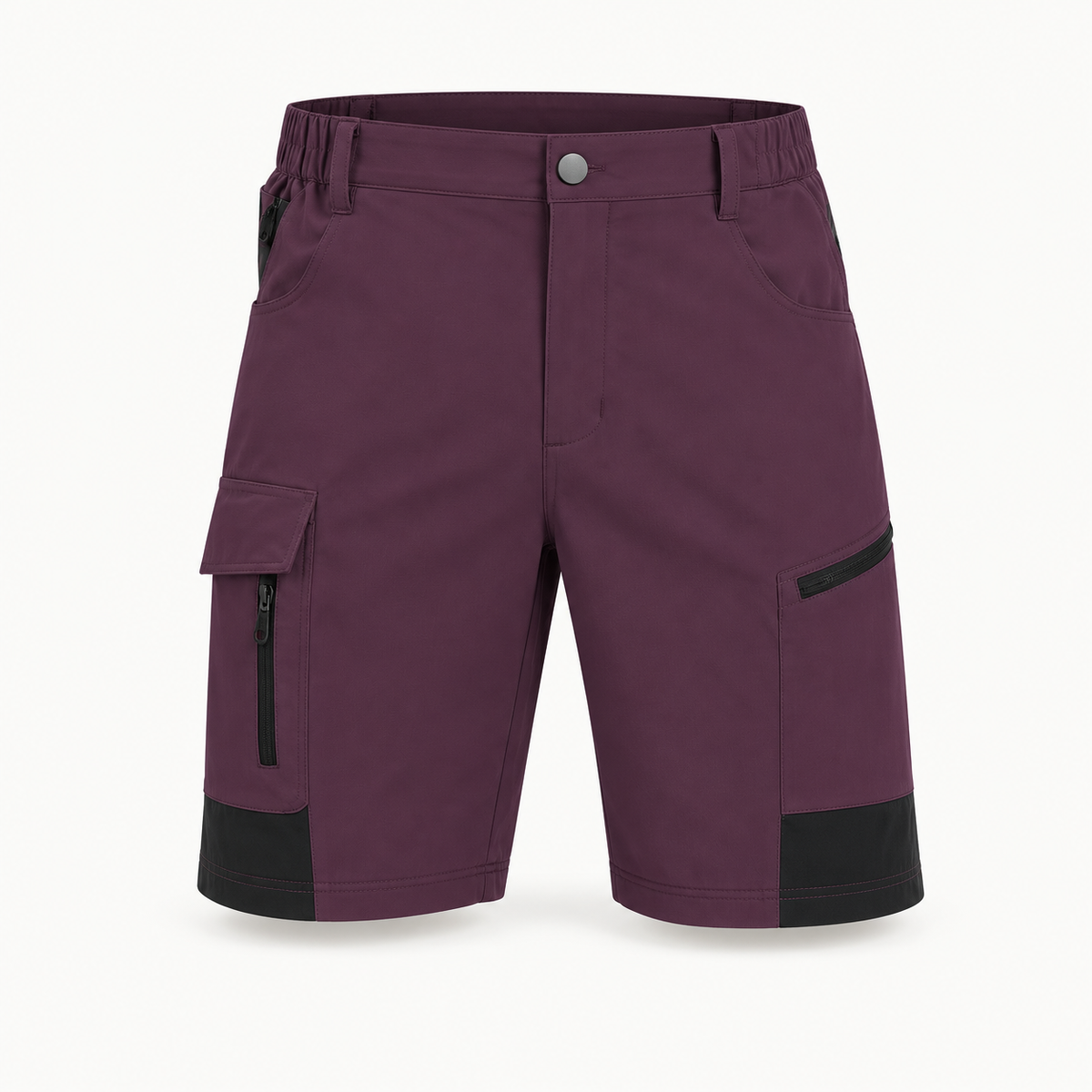 Short randonnée stretch violet – packshot