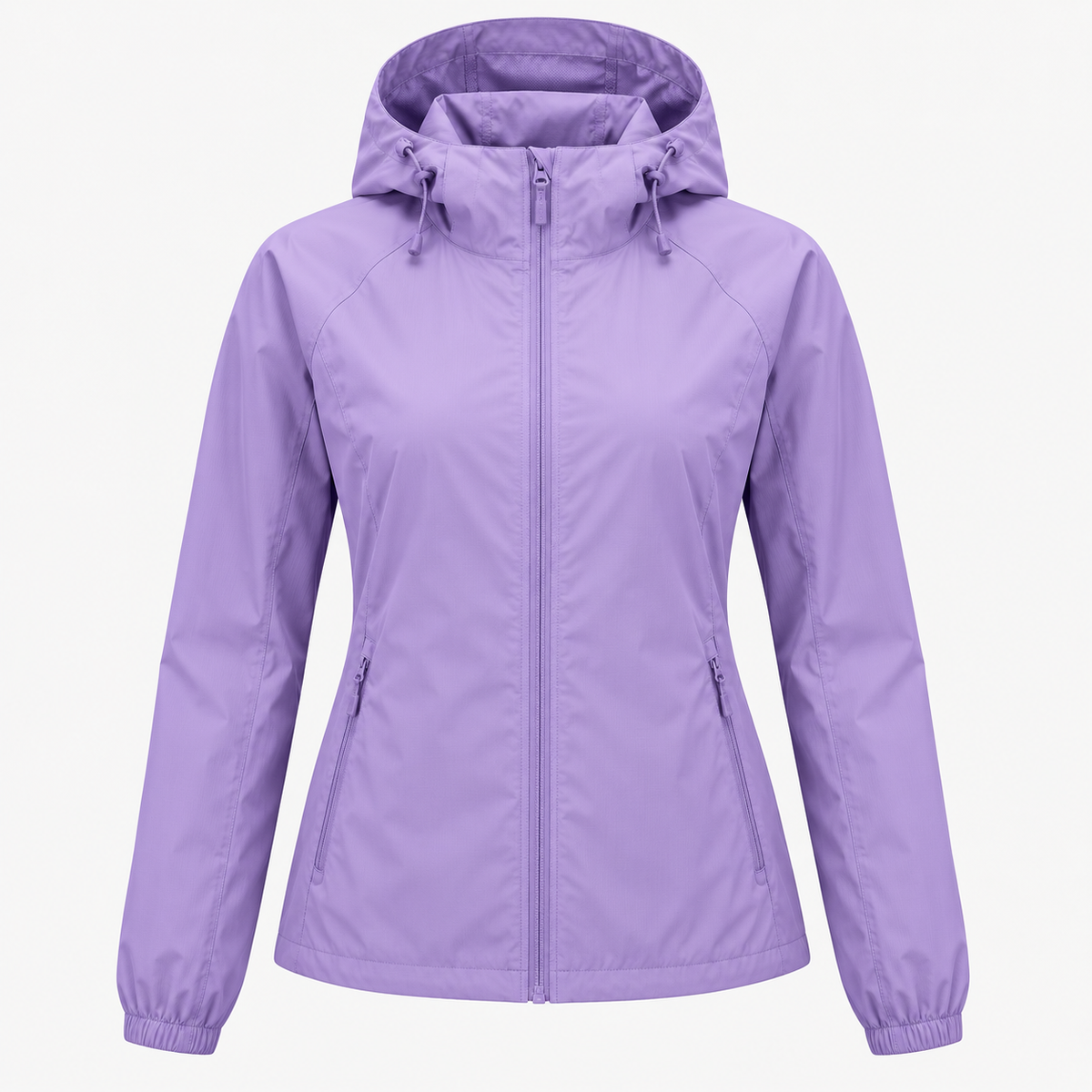 Veste randonnée respirante femme lavande – vue de face