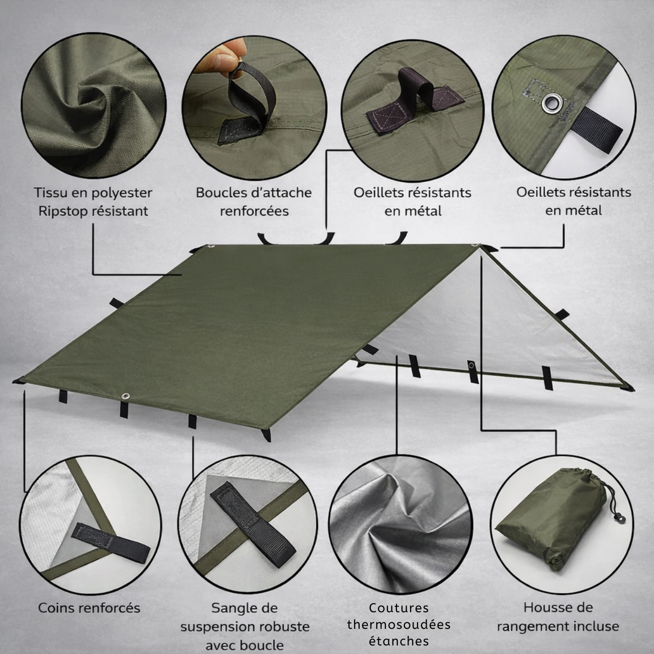 Bushcraft Tarp