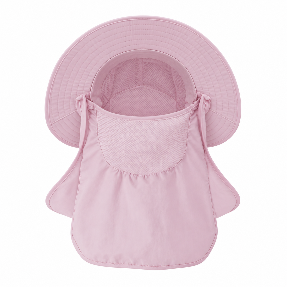 Chapeau randonnée rose pâle – intérieur