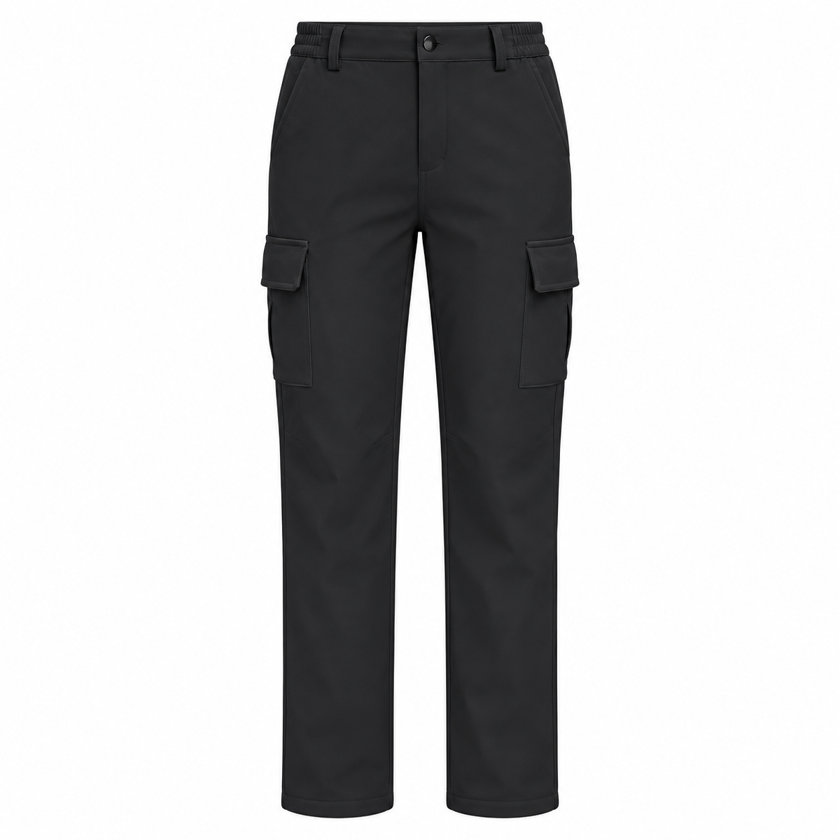 Pantalon randonnée softshell femme noir – vue de face