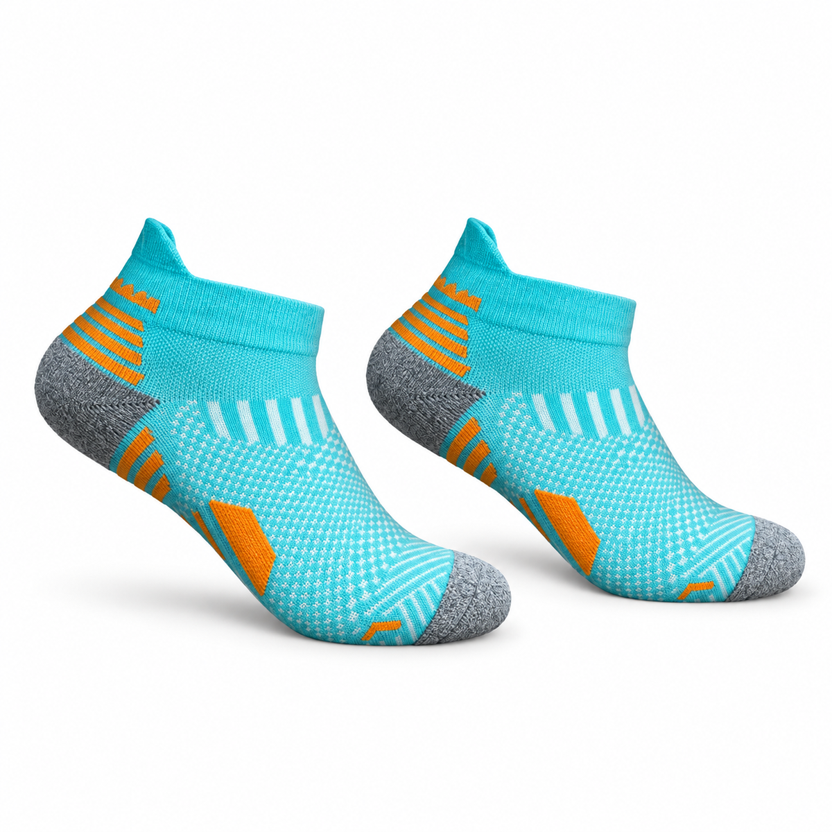 Chaussettes Randonnée Séchage Rapide — Turquoise — Conversion Profil