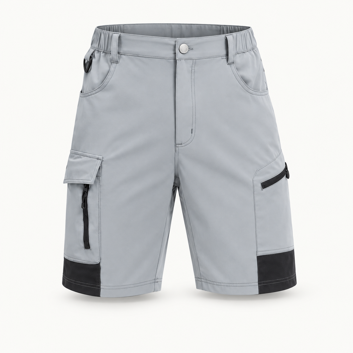 Short randonnée stretch gris clair – packshot