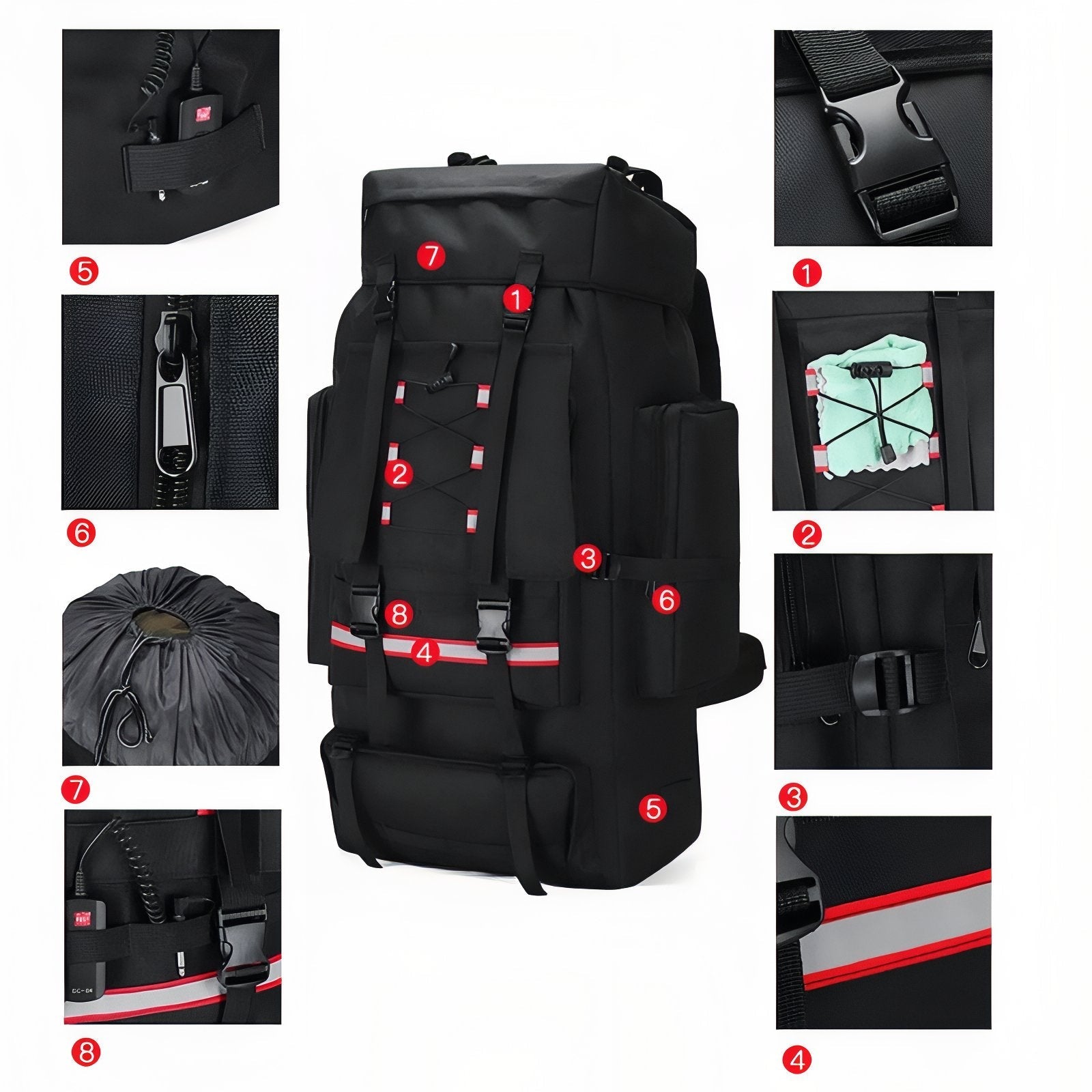 Sac à Dos Randonnée Rigide