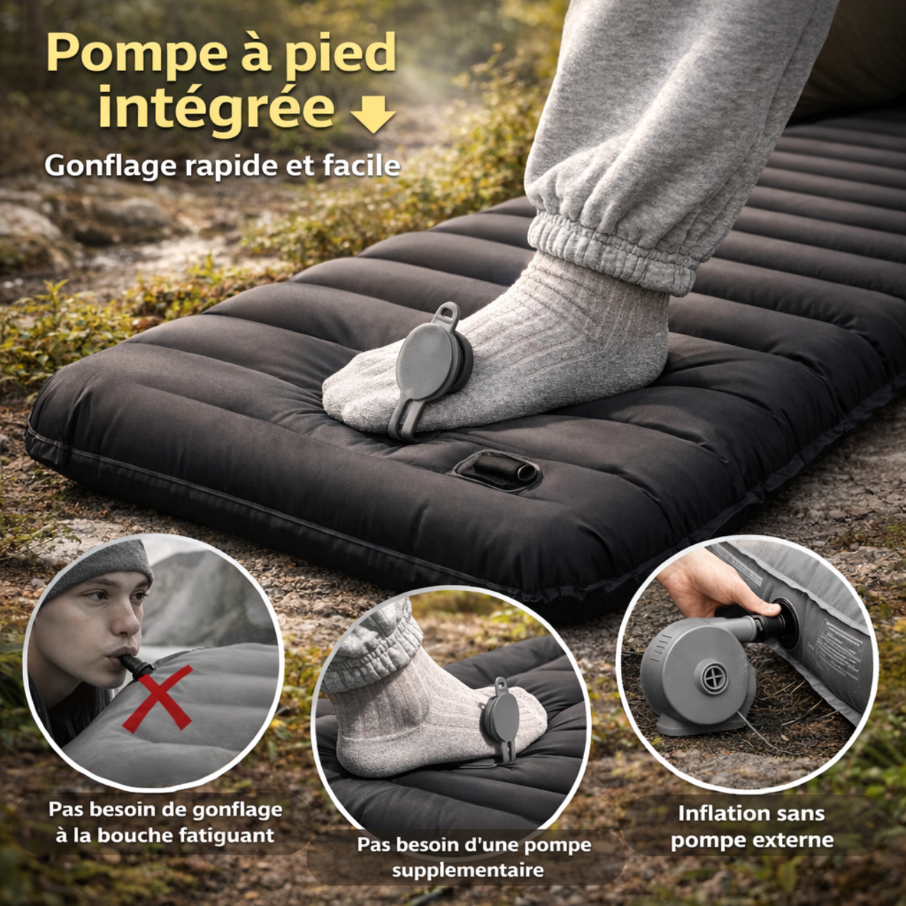 Matelas Randonnée Chaud