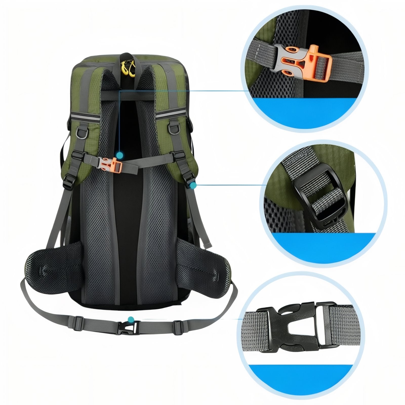 Sac Randonnée 50L Ultra Léger