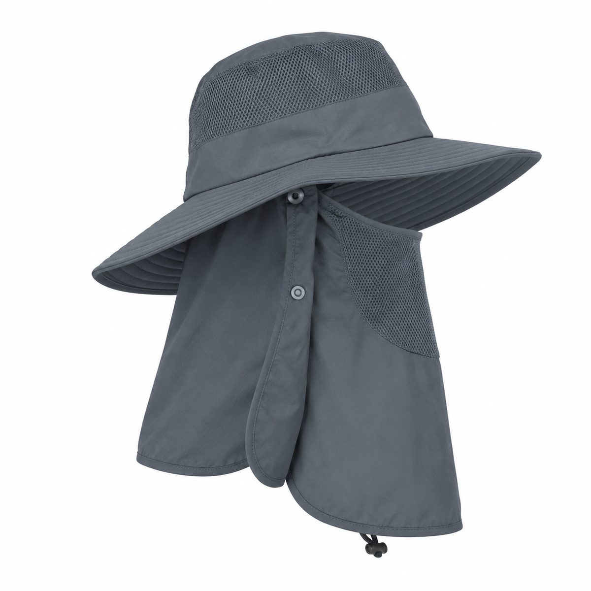 Chapeau randonnée gris foncé – profil