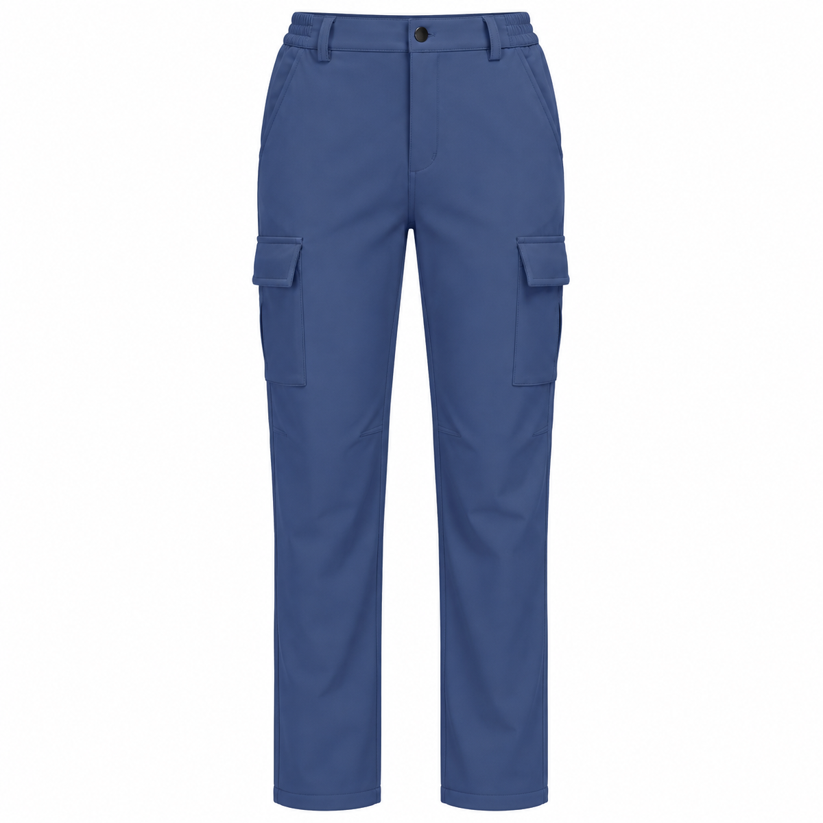 Pantalon randonnée softshell femme bleu – vue de face
