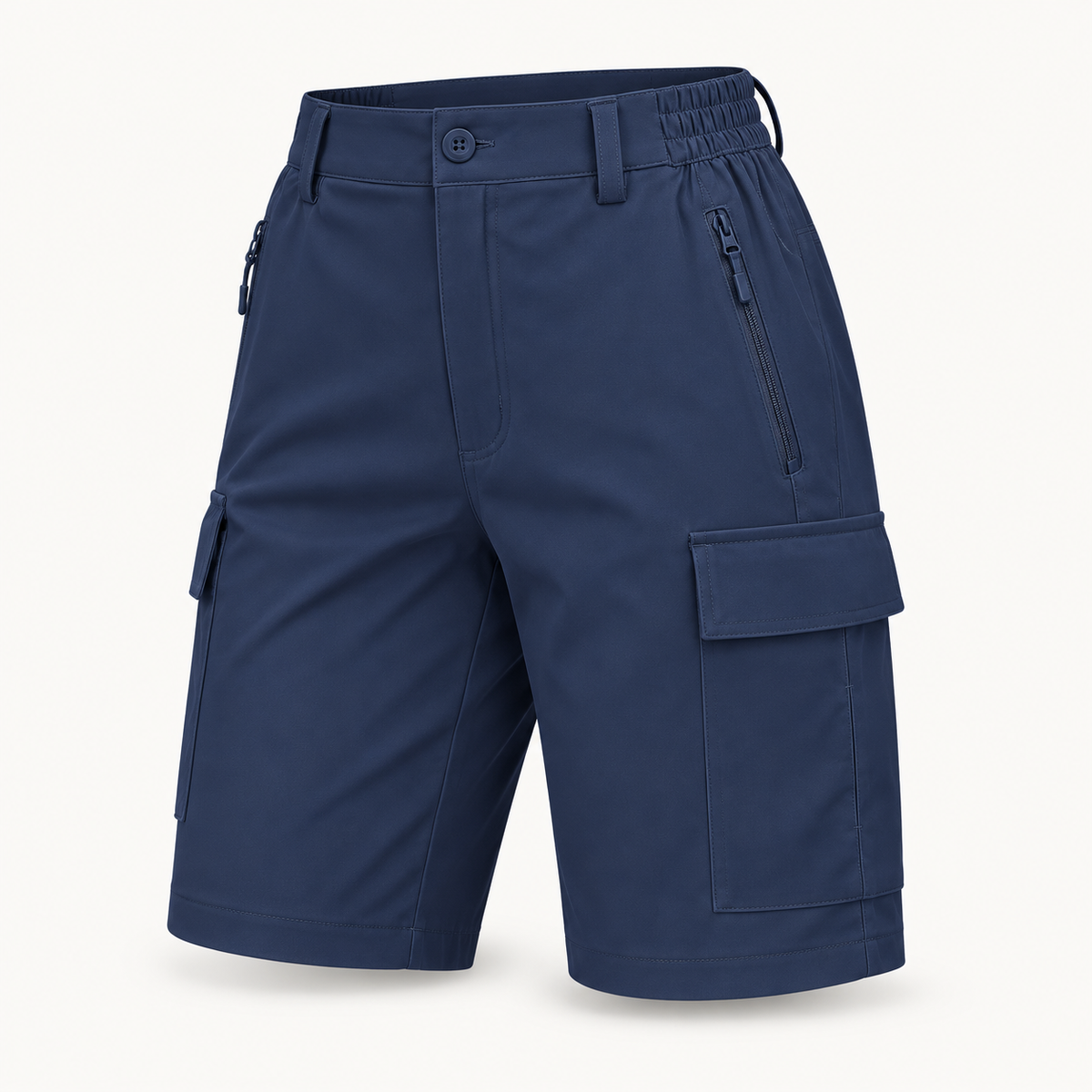 Short Twill Randonnée bleu marine – packshot