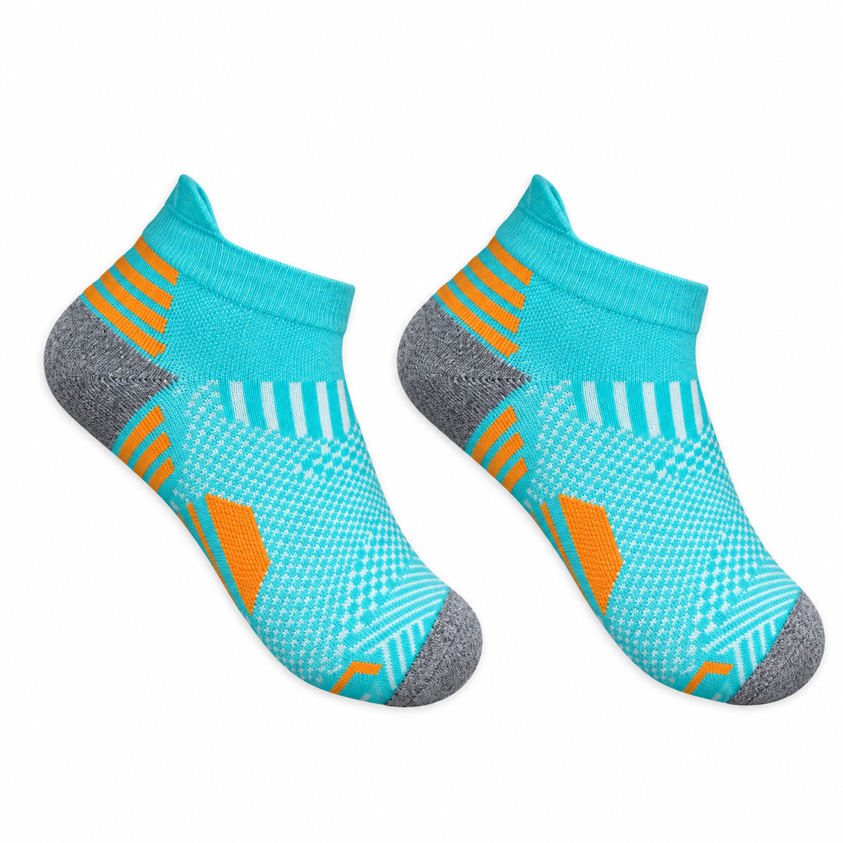 Chaussettes Randonnée Séchage Rapide — Turquoise — Conversion A Plat