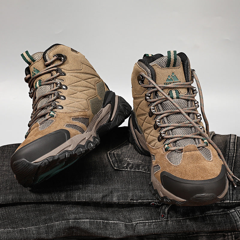 Chaussures de randonnée hautes pour hommes robuste